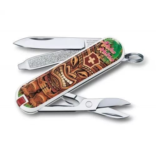 Швейцарський ніж Victorinox Classic LE 2018 Aloha Kakou 58 мм Різнокольоровий (0.6223.L1809) V77553561 фото