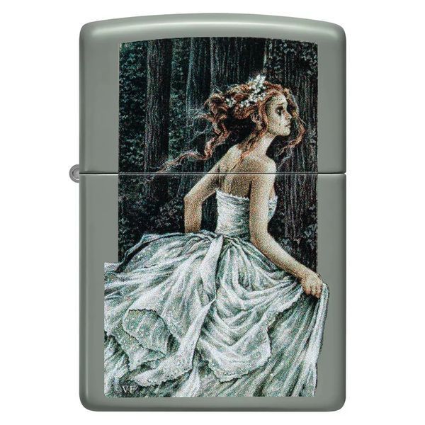 Запальничка бензинова Zippo Victoria Frances (48971) V77550911 фото