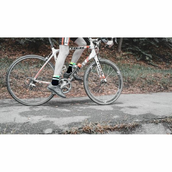 Шкарпетки водонепроникні Dexshell Pro visibility Cycling, р-р S (36-38), з зеленою смугою 53856 фото
