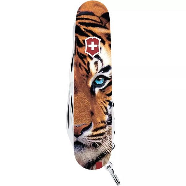 Швейцарский нож Victorinox Climber Animal 91 мм 15 функций Тигр (1.3703_F1030pw) V77552756 фото