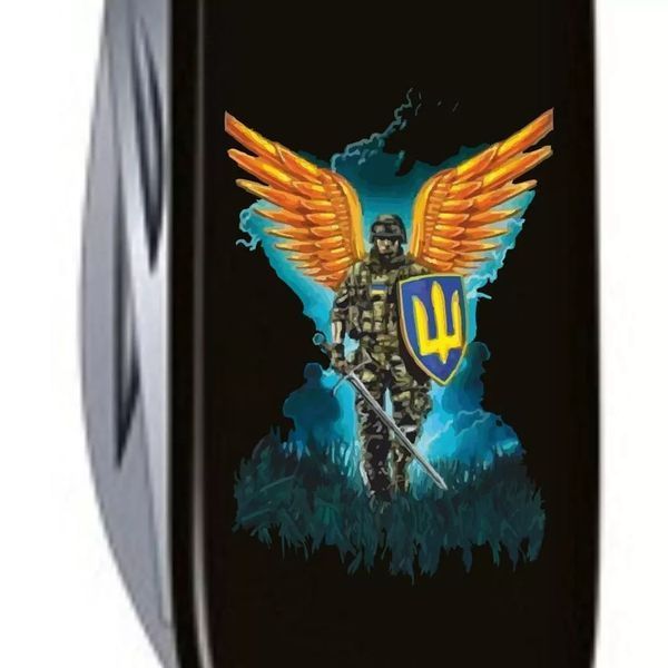 Швейцарский нож Victorinox Huntsman Ukraine Ангел ВСУ (1.3713.3_T1061u) V77552970 фото