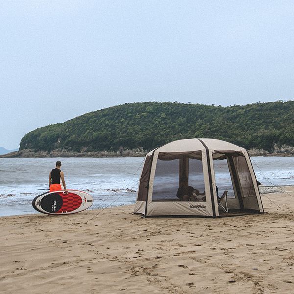 Тент для кемпінгу Naturehike Hexagon Inflatable NH20TM002 380*329*220 85175 фото