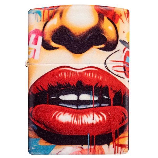 Запальничка Zippo Street Art Face Design 46257 V77550908 фото