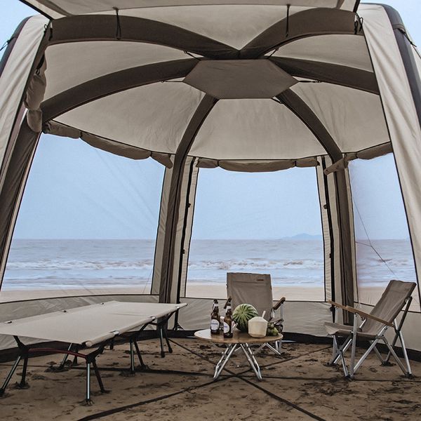 Тент для кемпінгу Naturehike Hexagon Inflatable NH20TM002 380*329*220 85175 фото