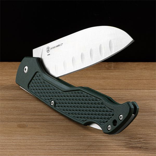 Нож Ontario Knife Camp Plus Santoku ON4305 14780002 фото
