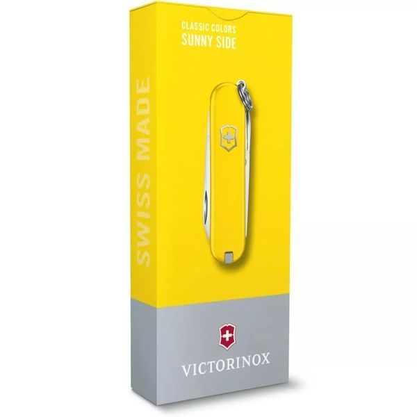 Швейцарський ніж Victorinox Classic SD Colors Sunny Side 58 мм 7 функцій, Жовтий (0.6223.8G) V77552880 фото