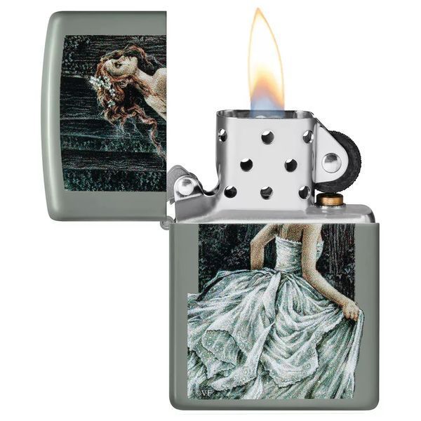 Запальничка бензинова Zippo Victoria Frances (48971) V77550911 фото