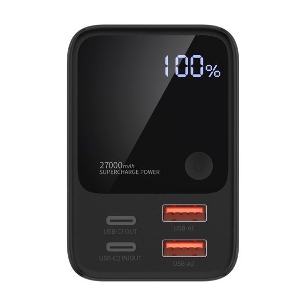 Портативний зарядний пристрій , 27000 mA, Choetech B635-BK чорний B635-BK 1606448 фото
