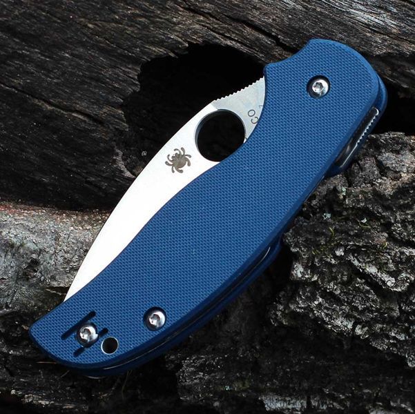 Ніж Spyderco Sage 5 CPM SPY27 G-10 Blue C123GPCBL 871721 фото