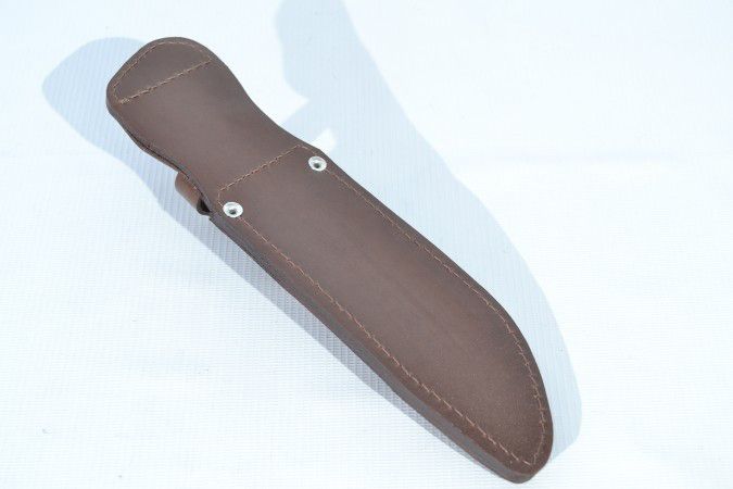 Шкіряні піхви для ножа Великі коричневі 11101058 фото