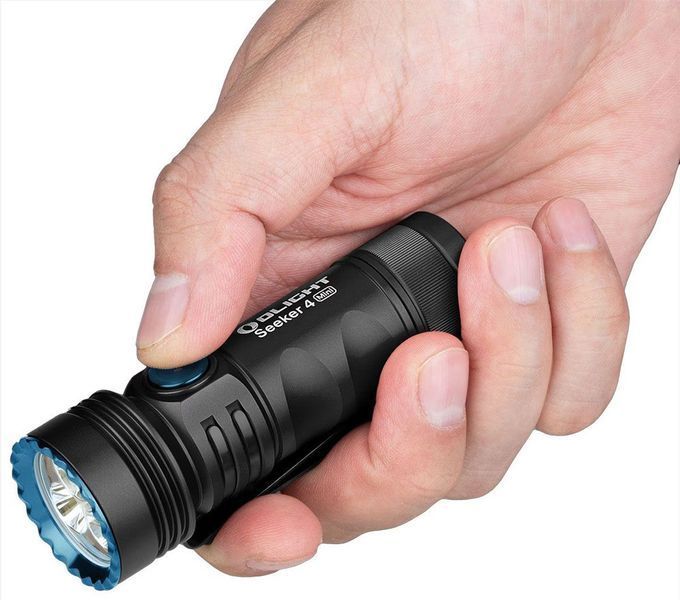 Фонарь Olight Seeker 4 Mini NW Black (1200 Lm) 0.0000.0751 23704101 фото