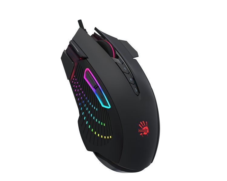 Миша ігрова A4Tech J90s Bloody, чорна, RGB підсвічування J90s Bloody (Black) 1604557 фото