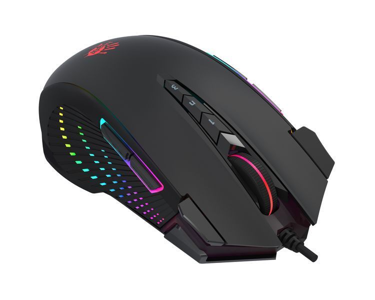 Миша ігрова A4Tech J90s Bloody, чорна, RGB підсвічування J90s Bloody (Black) 1604557 фото