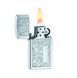 Запальничка Zippo 1652 SLIM VENETIAN CHROME High Polish Brass - вузька 77890042 фото 4