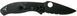 Ніж Spyderco Tenacious Black Blade Lightweight Напівсеррейтор C122PSBBK 871393 фото 3