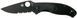 Ніж Spyderco Tenacious Black Blade Lightweight Напівсеррейтор C122PSBBK 871393 фото 1