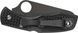 Ніж Spyderco Salt 1 black blade plain C88PBBK 871285 фото 2