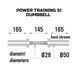 Гриф гантельний Toorx Power Training 51 см 50 мм MCO-51 932183 фото 2