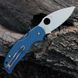 Ніж Spyderco Sage 5 CPM SPY27 G-10 Blue C123GPCBL 871721 фото 5