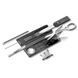 Мультитул Victorinox Swisscard Lite у вигляді банківської картки Чорний напівпрозорий (0.7333.T3B1) V77551761 фото 2
