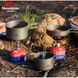 Каструля титанова зі складною ручкою 1300 мл Naturehike NH18T202-B 90729 фото 6