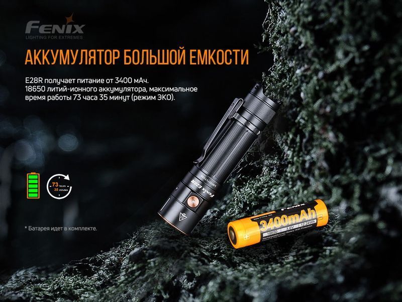 Ліхтар ручний Fenix E28R 73442 фото
