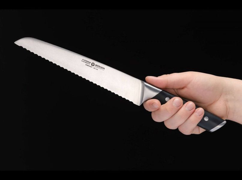 Шефский кованый кухонный нож Boker Forge Brotmesser 03BO503 4009188 фото