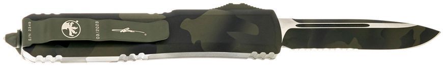 Ніж Microtech Ultratech Drop Point Green Camo PS 121-2OCS 14090492 фото