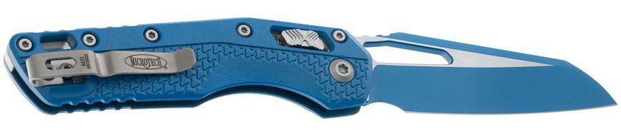 Ніж Microtech MSI Cerakote Blade Tri-Grip Polymer Blue 210T-1PMCBL 14090759 фото