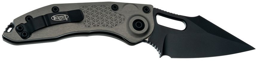 Ніж Microtech Stitch Black Blade Natural Clear 169-1NC 14090861 фото
