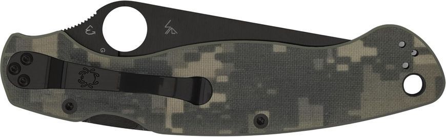 Нож Spyderco Military 2 Black Blade Camo C36GPCMOBK2 871632 фото