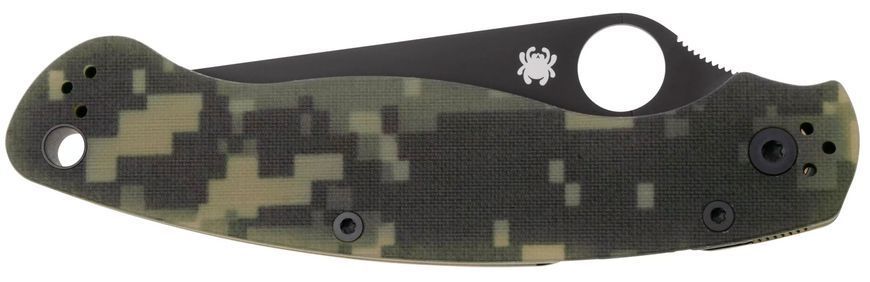 Нож Spyderco Military 2 Black Blade Camo C36GPCMOBK2 871632 фото