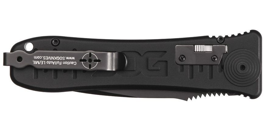 Нож SOG Spec Elite I Auto Black TiNi SE-52 4007786 фото