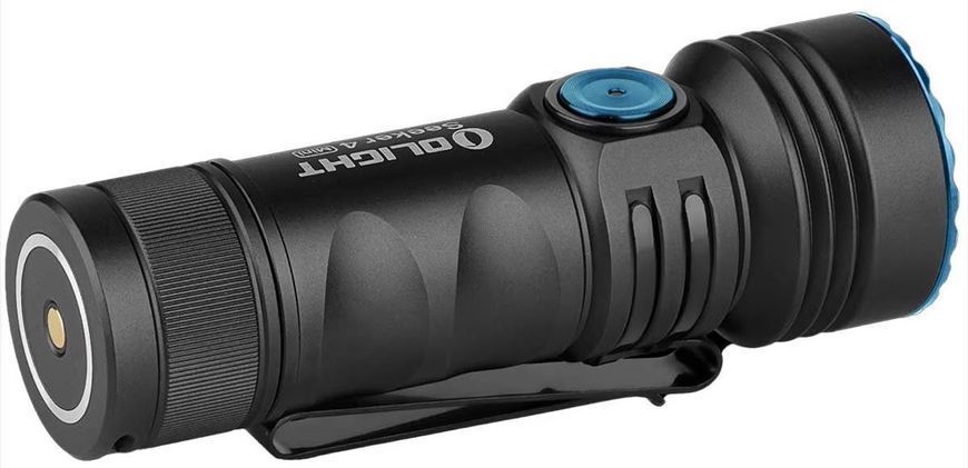 Фонарь Olight Seeker 4 Mini NW Black (1200 Lm) 0.0000.0751 23704101 фото