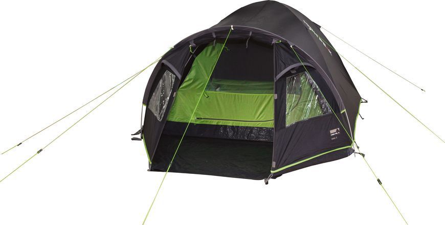Палатка трехместная High Peak Talos 3 Dark Grey/Green (11505) 925398 фото