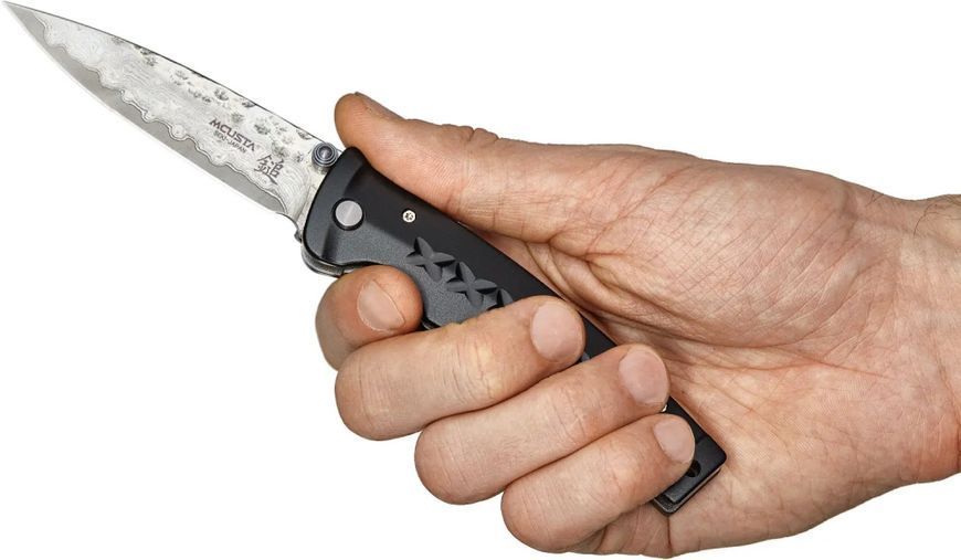 Нож MCUSTA Fusion Damascus Черный MC-0161D 23701157 фото