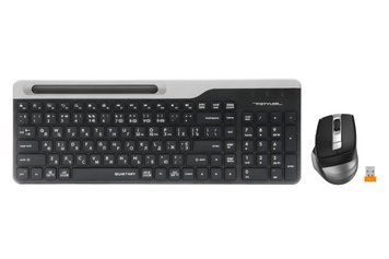 Комплект A4Tech Fstyler FB2535CS клавиатура с мышью, USB, цвет дымчато-серый FB2535CS (Smoky Grey) 1605973 фото