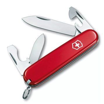Швейцарський ніж Victorinox Recruit 84 мм 10 функцій Червоний у блістері (0.2503.B1) V77553483 фото
