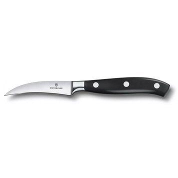 Кухонный кованный нож для вырезания Victorinox Grand Maitre Shaping Черный (7.7303.08G) V77551680 фото
