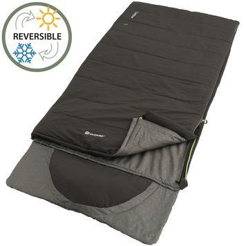 Спальний мішок Outwell Contour Reversible/+2&deg;C Midnight Black Right (230382) 928755 фото
