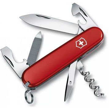 Швейцарський ніж Victorinox Sportsman, 13 функцій, 84 мм Червоний (0.3803.B1) V77553816 фото