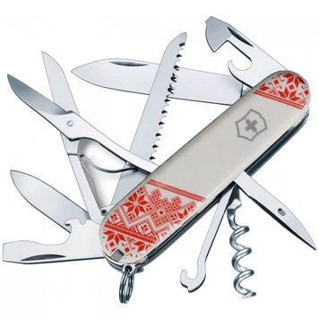 Швейцарський ніж Victorinox Huntsman Ukraine Вишиванка (1.3713.7_T0051r) V77552971 фото