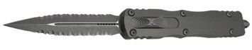 Ніж Microtech Dirac Delta Full Apocalyptic Double Serrated 227-D12APNC 14090895 фото