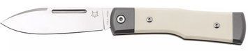 Ніж Fox Gunstock M390 Bison Micarta Titanium White FX-558 BO 17530740 фото