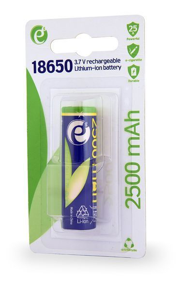 Акумулятор електричний Energenie EG-BA-18650-10C/2500 EG-BA-18650-10C/2500 1606276 фото