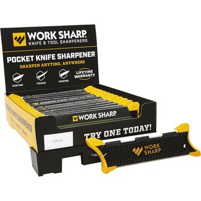 Комплект механічних точилок Work Sharp POCKET KNIFE SHARPENER 12 PACK & 1 DISPLAYS WSGPS-12 90153 фото