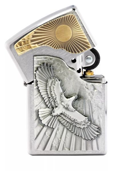 Запальничка Zippo 2003192 Eagle sun-fly Emblem 77890043 фото