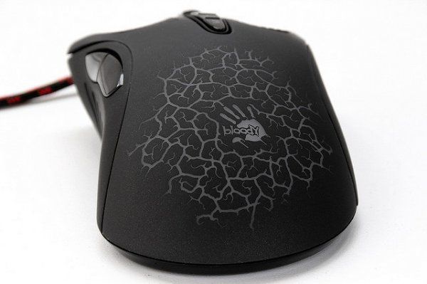 Миша ігрова A4-Tech Bloody A90,активоване ПЗ Bloody6, металеві ніжки, чорна A90A Bloody (Black) 0202884 фото