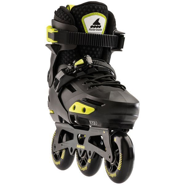 Rollerblade роликовые коньки Apex 3WD black-lime 29-32 29275 фото