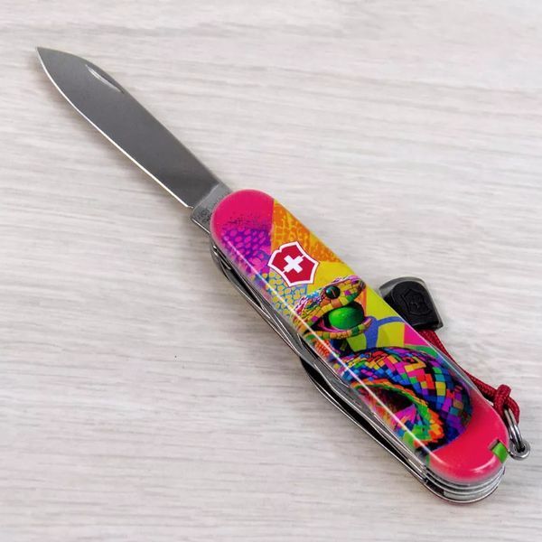 Швейцарский нож Victorinox Huntsman Zodiac Змея-теннисист 1.3713_Z4300pk V77554197 фото